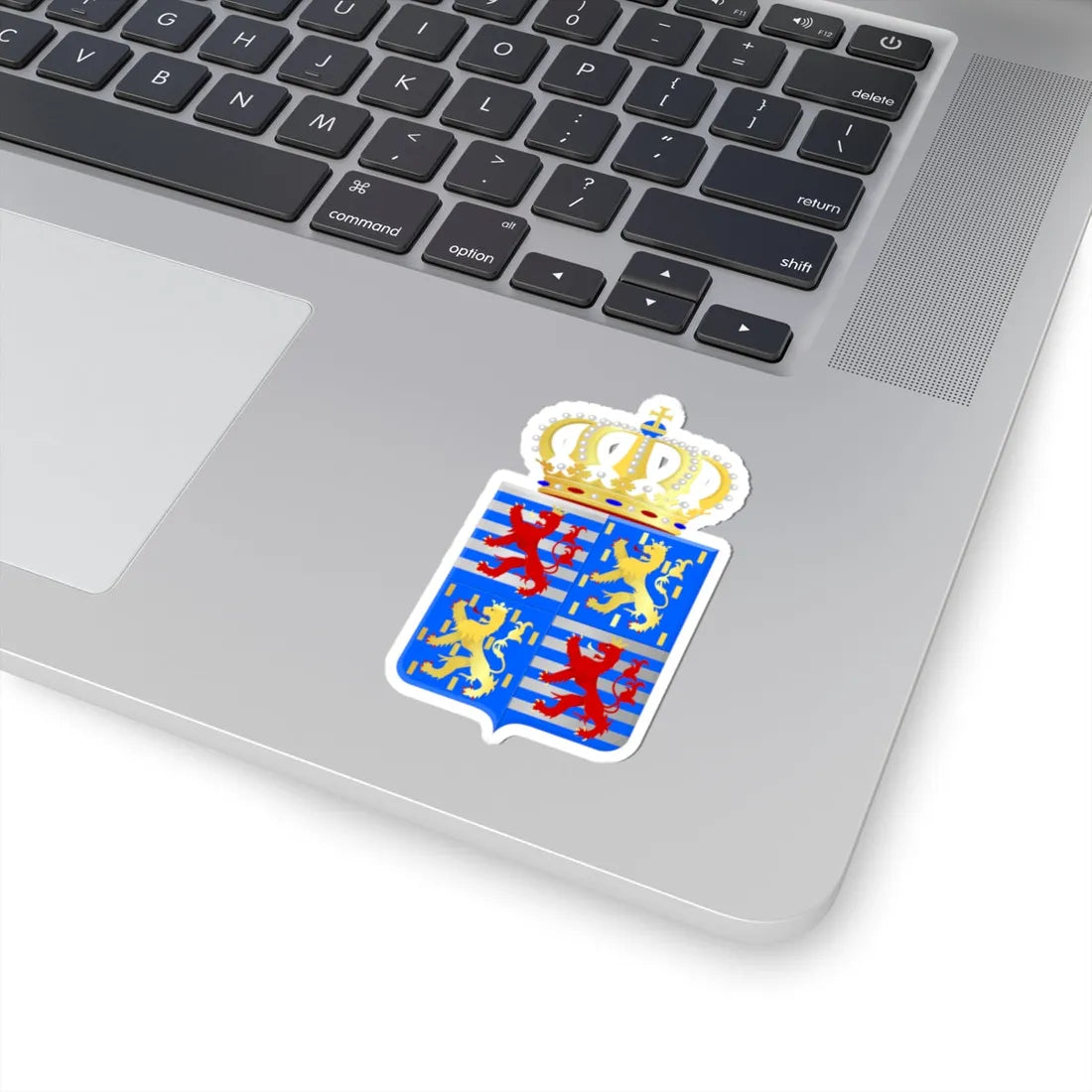 Lesser coat of arms of the grand-duke of Luxembourg since 2000 (Luxembourg) (Coat of Arms) STICKER Vinyl Kiss-Cut Decal - The Sticker Space