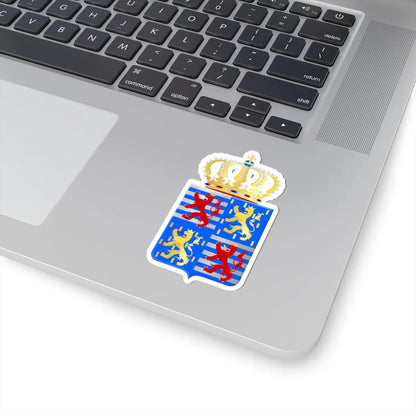Lesser coat of arms of the grand-duke of Luxembourg since 2000 (Luxembourg) (Coat of Arms) STICKER Vinyl Kiss-Cut Decal - The Sticker Space