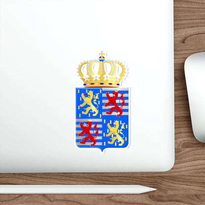 Lesser coat of arms of the Grand Dukes of Luxembourg prior to 2000 STICKER Vinyl Die-Cut Decal-The Sticker Space