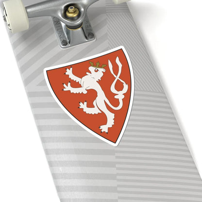 Lesser coat of arms of the Kingdom of Bohemia Wenceslaus II of Bohemia (Czech Republic) (Coat of Arms) STICKER Vinyl Kiss-Cut Decal - The Sticker Space