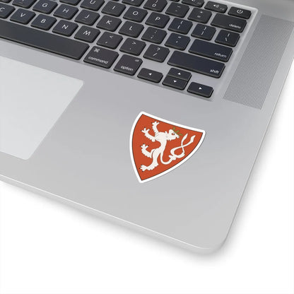 Lesser coat of arms of the Kingdom of Bohemia Wenceslaus II of Bohemia (Czech Republic) (Coat of Arms) STICKER Vinyl Kiss-Cut Decal - The Sticker Space