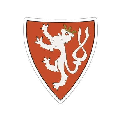 Lesser coat of arms of the Kingdom of Bohemia (Wenceslaus II of Bohemia) STICKER Vinyl Die-Cut Decal 3 Inch - The Sticker Space
