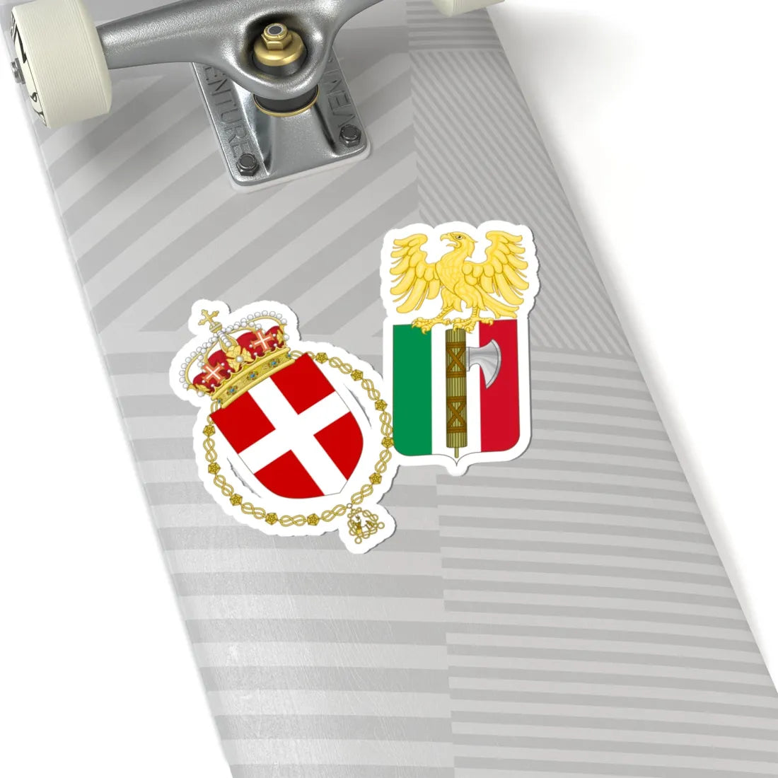 Lesser Coat of Arms of the Kingdom of Italy 1927-1929 (Italy) (Coat of Arms) STICKER Vinyl Kiss-Cut Decal - The Sticker Space