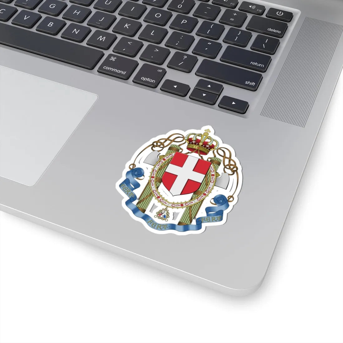 Lesser coat of arms of the Kingdom of Italy 1929-1943 (Italy) (Coat of Arms) STICKER Vinyl Kiss-Cut Decal - The Sticker Space