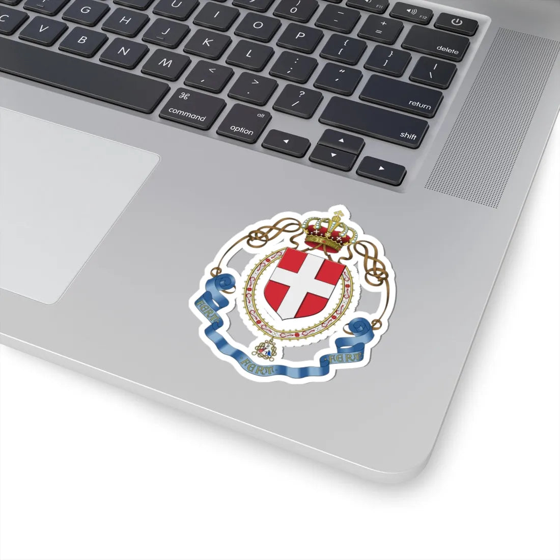 Lesser coat of arms of the Kingdom of Italy 1943-1943 (Italy) (Coat of Arms) STICKER Vinyl Kiss-Cut Decal - The Sticker Space
