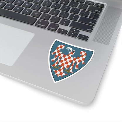 Lesser coat of arms of the Margraviate of Moravia Wenceslaus II (Czech Republic) (Coat of Arms) STICKER Vinyl Kiss-Cut Decal - The Sticker Space