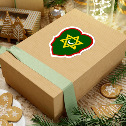 Lesser coat of arms of the Regency of Algiers (Algeria) (Coat of Arms) STICKER Vinyl Kiss-Cut Decal - The Sticker Space