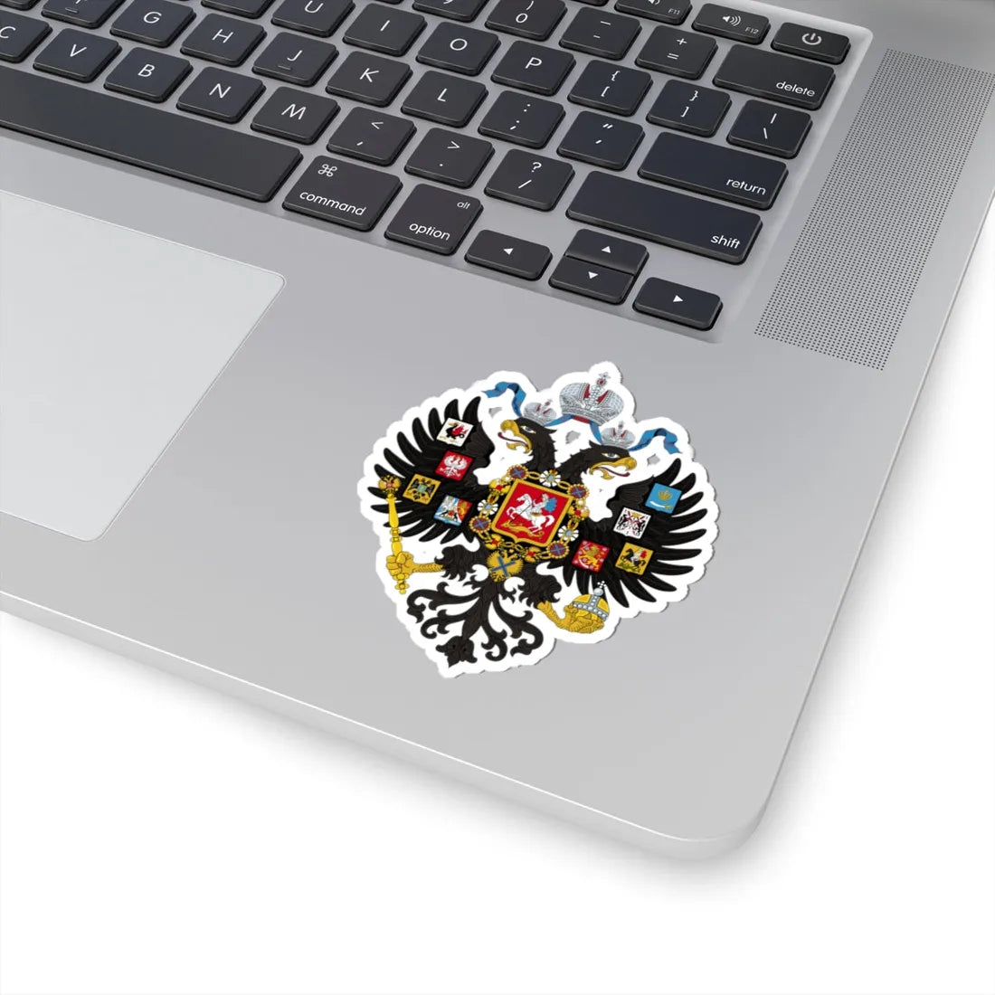Lesser coat of arms of the Russian Empire (Russia) (Coat of Arms) STICKER Vinyl Kiss-Cut Decal - The Sticker Space