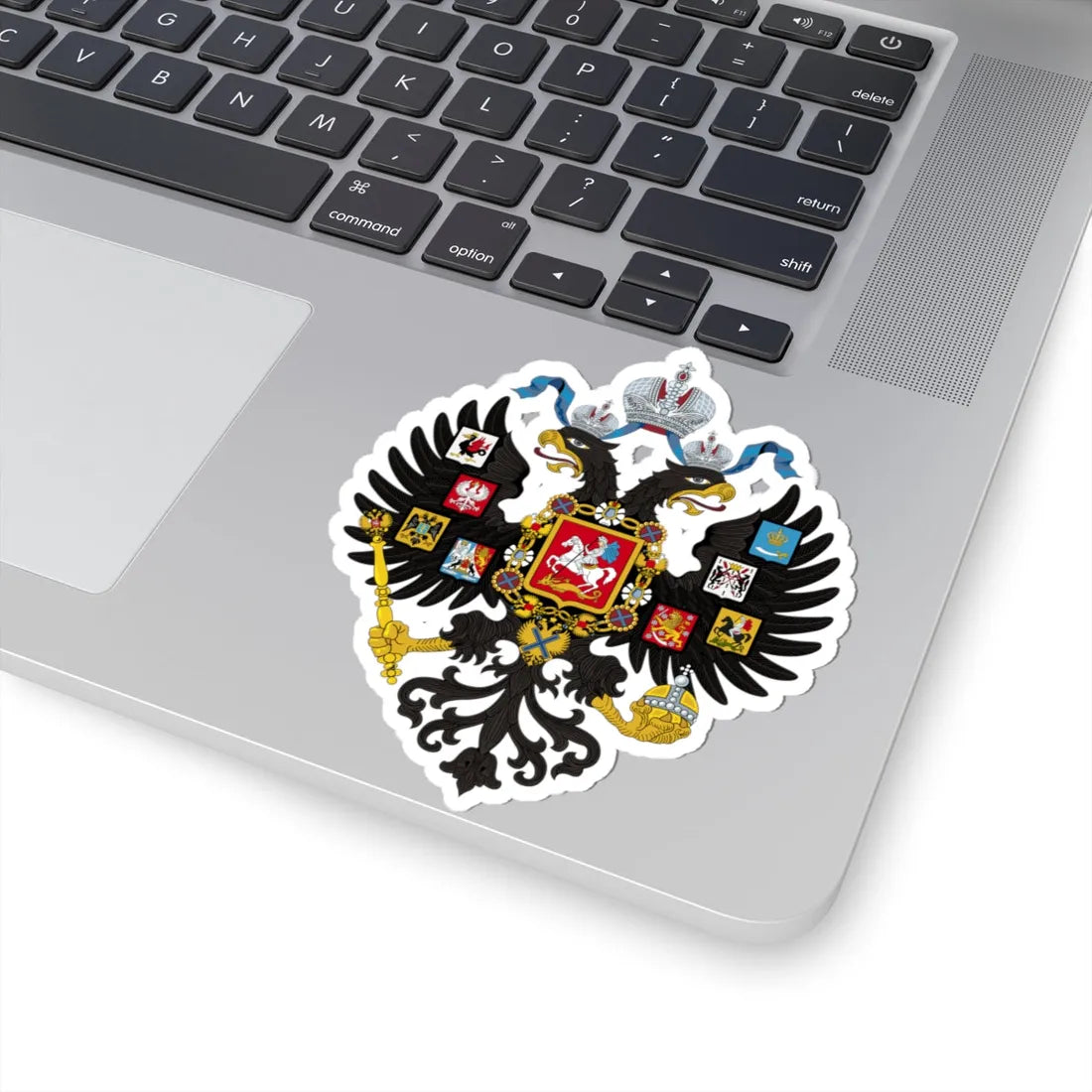 Lesser coat of arms of the Russian Empire (Russia) (Coat of Arms) STICKER Vinyl Kiss-Cut Decal - The Sticker Space