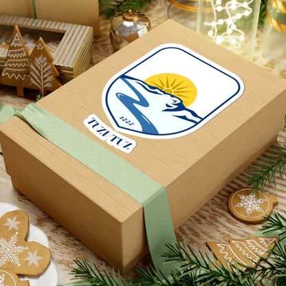 Lesser coat of arms of Tuzi (Montenegro) (Coat of Arms) STICKER Vinyl Kiss-Cut Decal - The Sticker Space