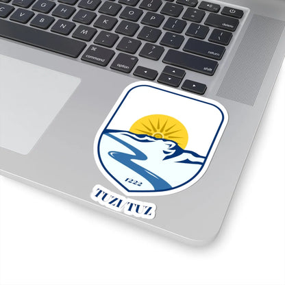 Lesser coat of arms of Tuzi (Montenegro) (Coat of Arms) STICKER Vinyl Kiss-Cut Decal - The Sticker Space