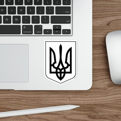 Lesser Coat of Arms of Ukraine 2 STICKER Vinyl Die-Cut Decal-The Sticker Space