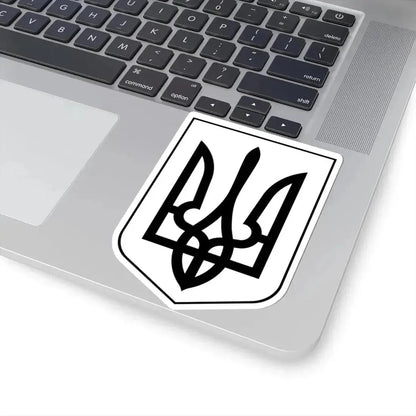 Lesser Coat of Arms of Ukraine 2 - STICKER Vinyl Kiss-Cut Decal - The Sticker Space