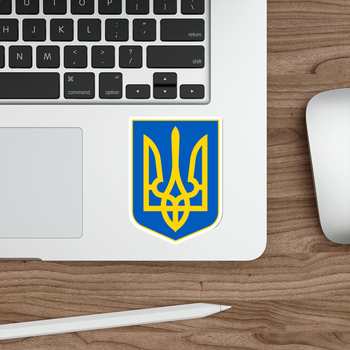 Lesser Coat of Arms of Ukraine STICKER Vinyl Die-Cut Decal-The Sticker Space