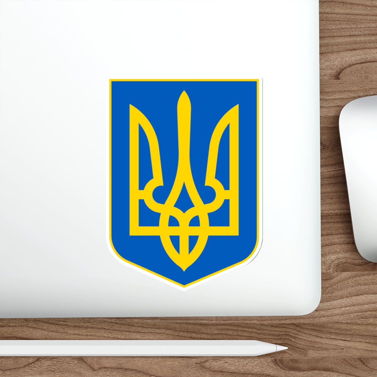 Lesser Coat of Arms of Ukraine STICKER Vinyl Die-Cut Decal-The Sticker Space