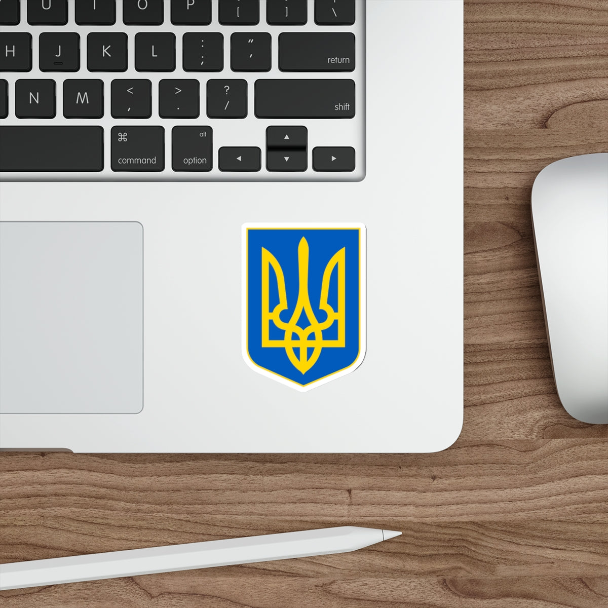 Lesser Coat of Arms of Ukraine STICKER Vinyl Die-Cut Decal-The Sticker Space