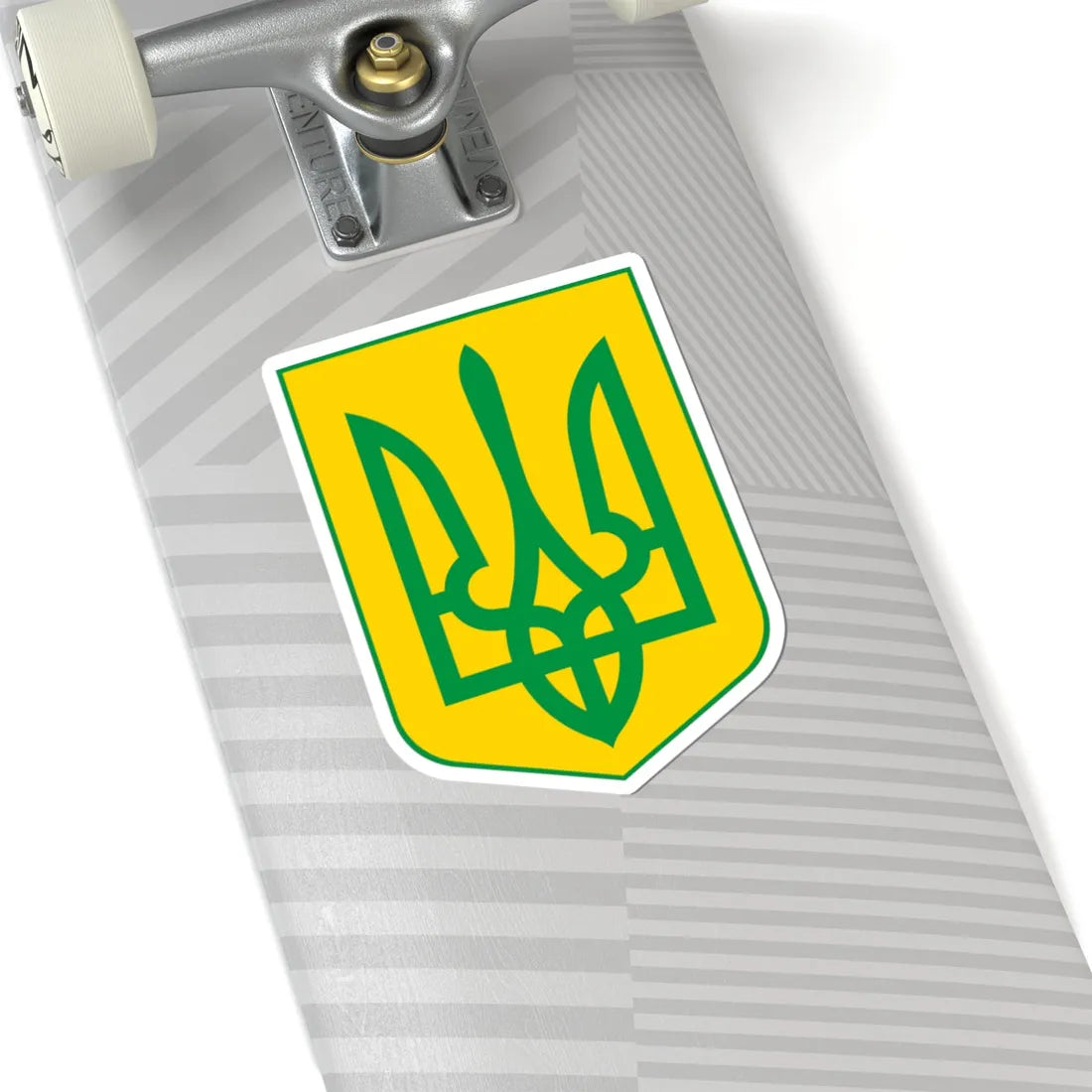 Lesser Coat of Arms of Yellow Ukraine (Ukraine) (Coat of Arms) STICKER Vinyl Kiss-Cut Decal - The Sticker Space