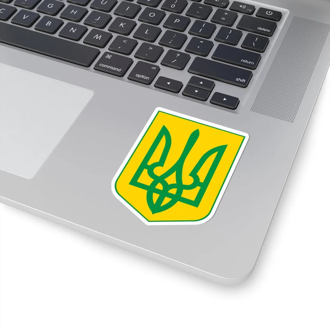 Lesser Coat of Arms of Yellow Ukraine (Ukraine) (Coat of Arms) STICKER Vinyl Kiss-Cut Decal - The Sticker Space