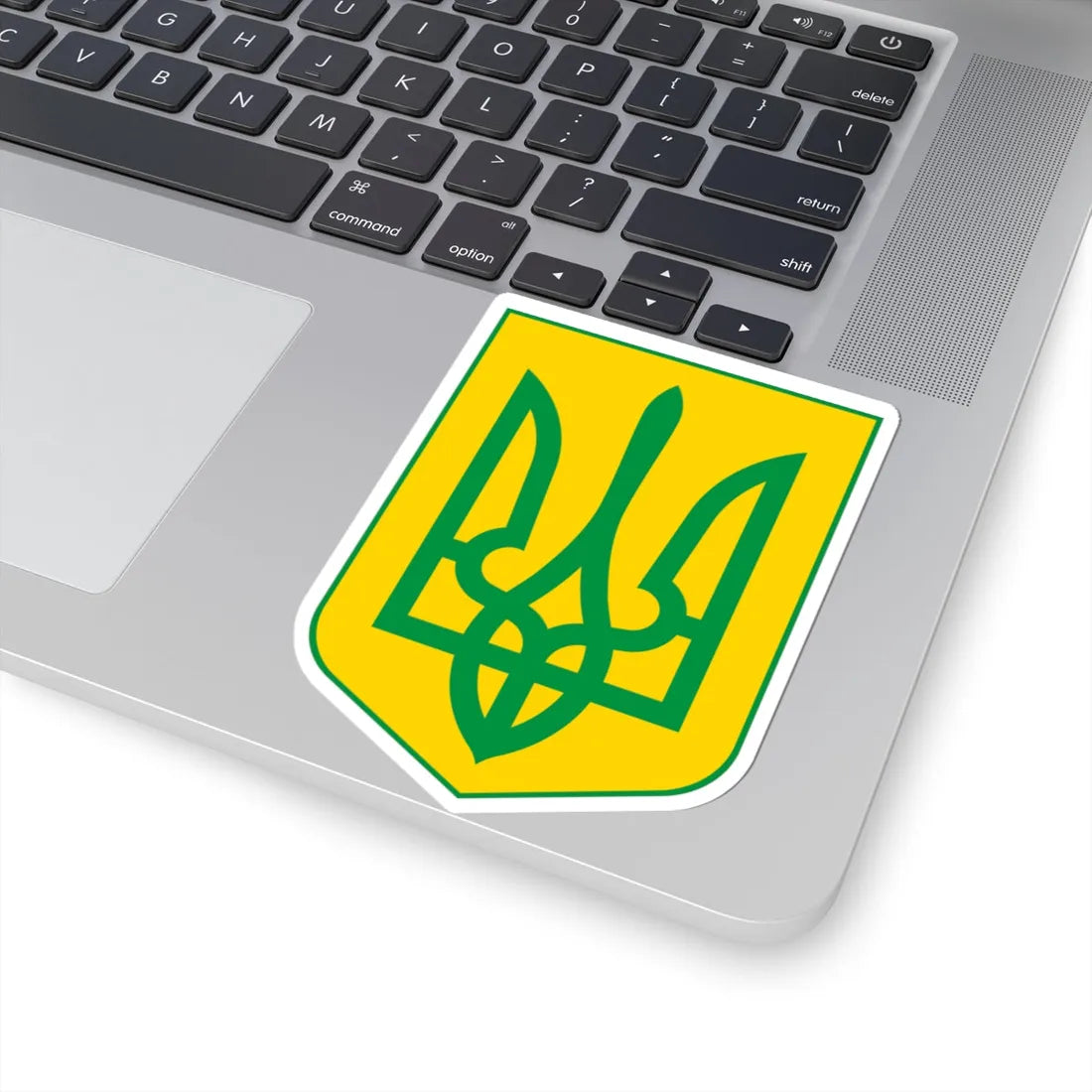 Lesser Coat of Arms of Yellow Ukraine (Ukraine) (Coat of Arms) STICKER Vinyl Kiss-Cut Decal - The Sticker Space