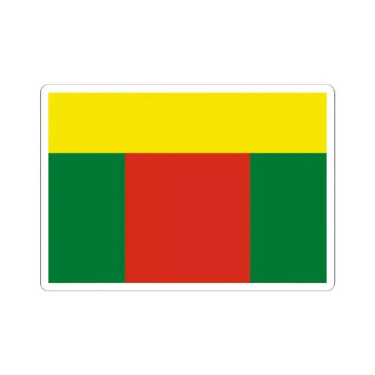 Lesser Flag of Bolivia 1826-1831 (Bolivia) STICKER Vinyl Kiss-Cut Decal 2 Inch White - The Sticker Space
