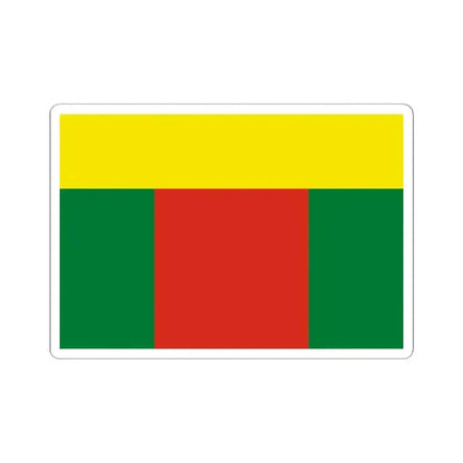 Lesser Flag of Bolivia 1826-1831 (Bolivia) STICKER Vinyl Kiss-Cut Decal 3 Inch White - The Sticker Space