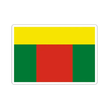Lesser Flag of Bolivia 1826-1831 (Bolivia) STICKER Vinyl Kiss-Cut Decal 6 Inch White - The Sticker Space
