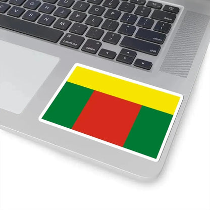 Lesser Flag of Bolivia 1826-1831 (Bolivia) STICKER Vinyl Kiss-Cut Decal - The Sticker Space
