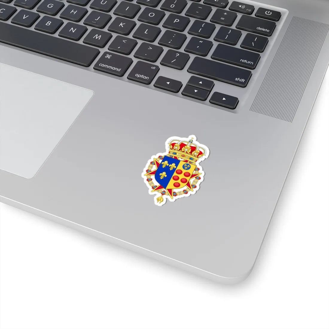 Lesser Royal Coat of Arms of Etruria (Italy) (Coat of Arms) STICKER Vinyl Kiss-Cut Decal - The Sticker Space