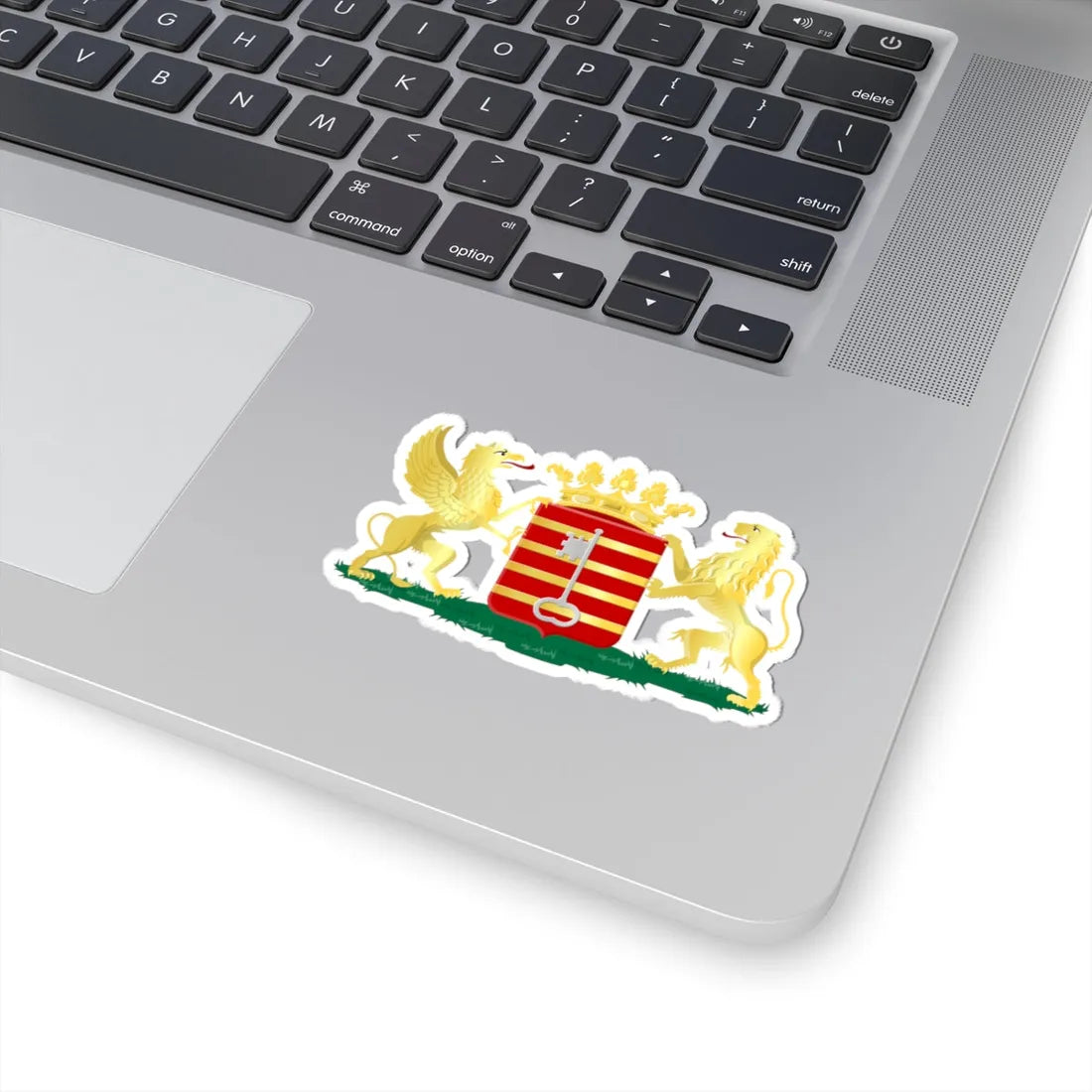 Lessines wapen (Belgium) (Coat of Arms) STICKER Vinyl Kiss-Cut Decal - The Sticker Space