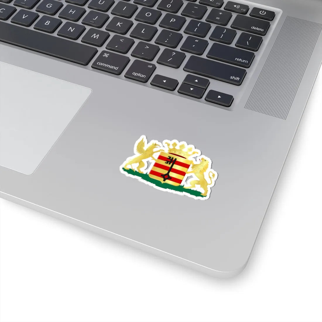 Lessines wapen HRVA 1818 (Belgium) (Coat of Arms) STICKER Vinyl Kiss-Cut Decal - The Sticker Space