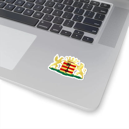 Lessines wapen HRVA 1818 (Belgium) (Coat of Arms) STICKER Vinyl Kiss-Cut Decal - The Sticker Space
