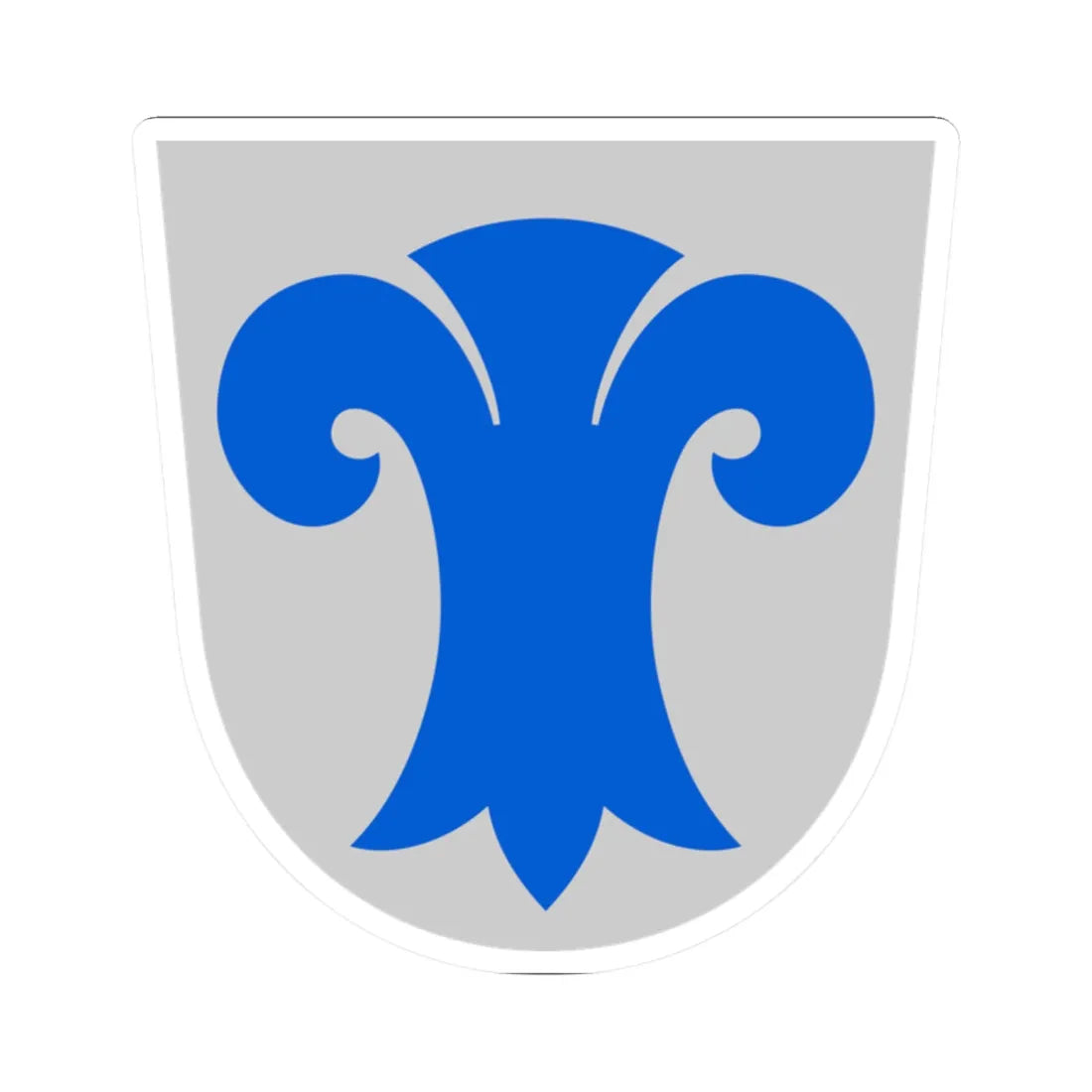 Lestijärvi.vaakuna (Finland) (Coat of Arms) STICKER Vinyl Kiss-Cut Decal 2 Inch White - The Sticker Space