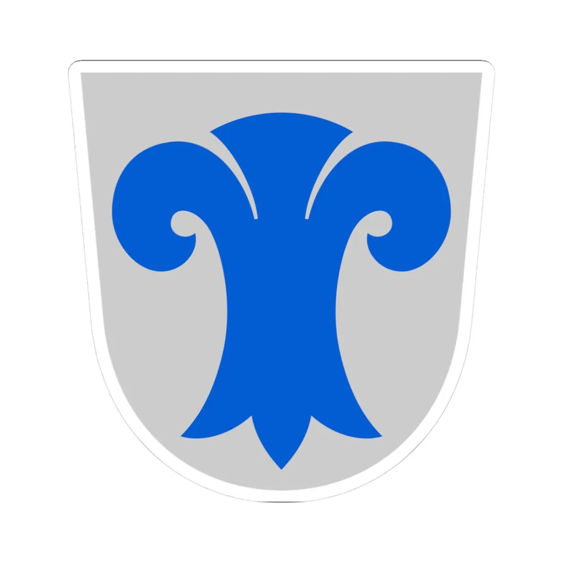 Lestijärvi.vaakuna (Finland) (Coat of Arms) STICKER Vinyl Kiss-Cut Decal 3 Inch White - The Sticker Space