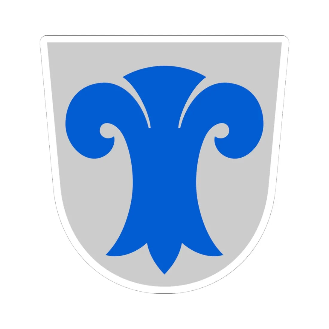Lestijärvi.vaakuna (Finland) (Coat of Arms) STICKER Vinyl Kiss-Cut Decal 4 Inch White - The Sticker Space