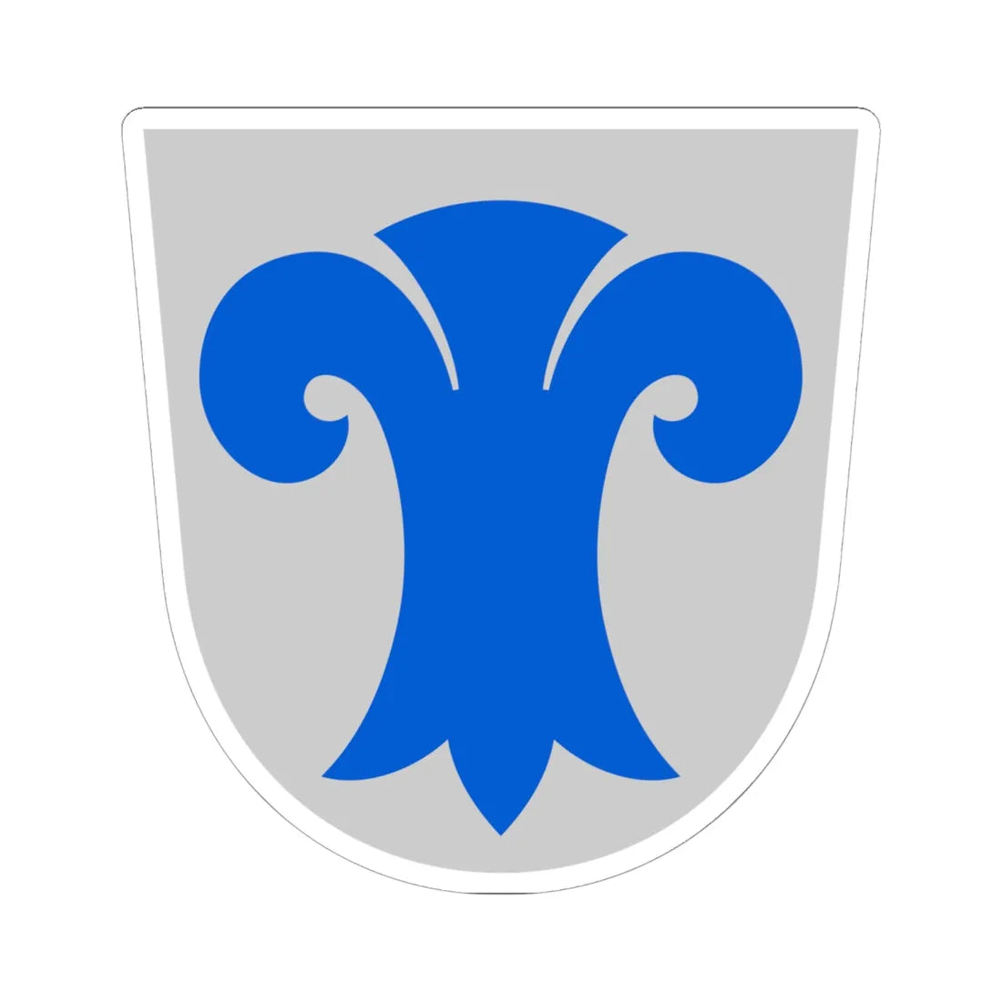 Lestijärvi.vaakuna (Finland) (Coat of Arms) STICKER Vinyl Kiss-Cut Decal 6 Inch White - The Sticker Space