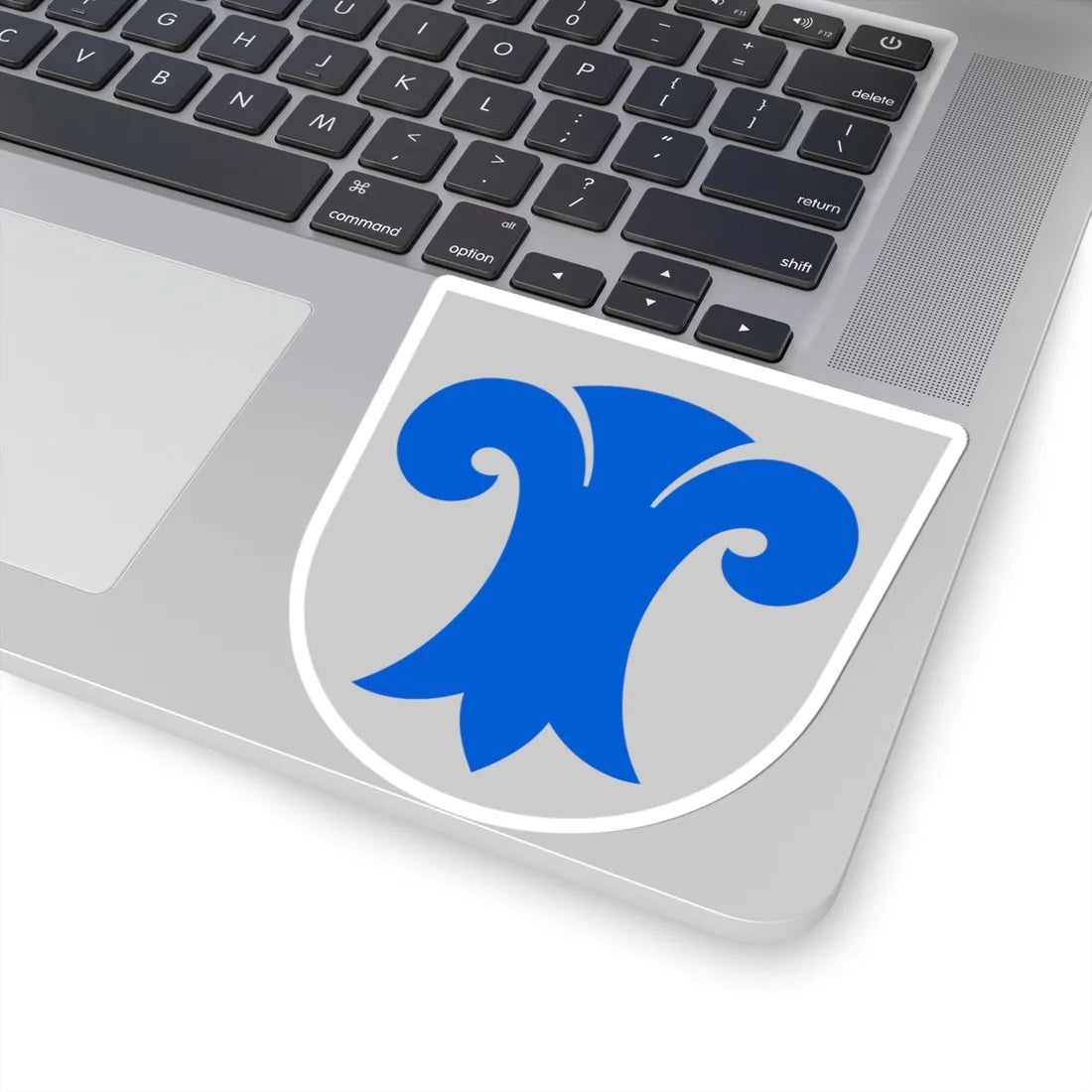 Lestijärvi.vaakuna (Finland) (Coat of Arms) STICKER Vinyl Kiss-Cut Decal - The Sticker Space