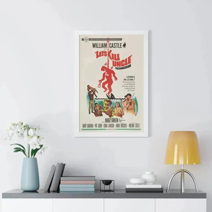 LET'S KILL UNCLE 1966 - Framed Movie Poster - The Sticker Space