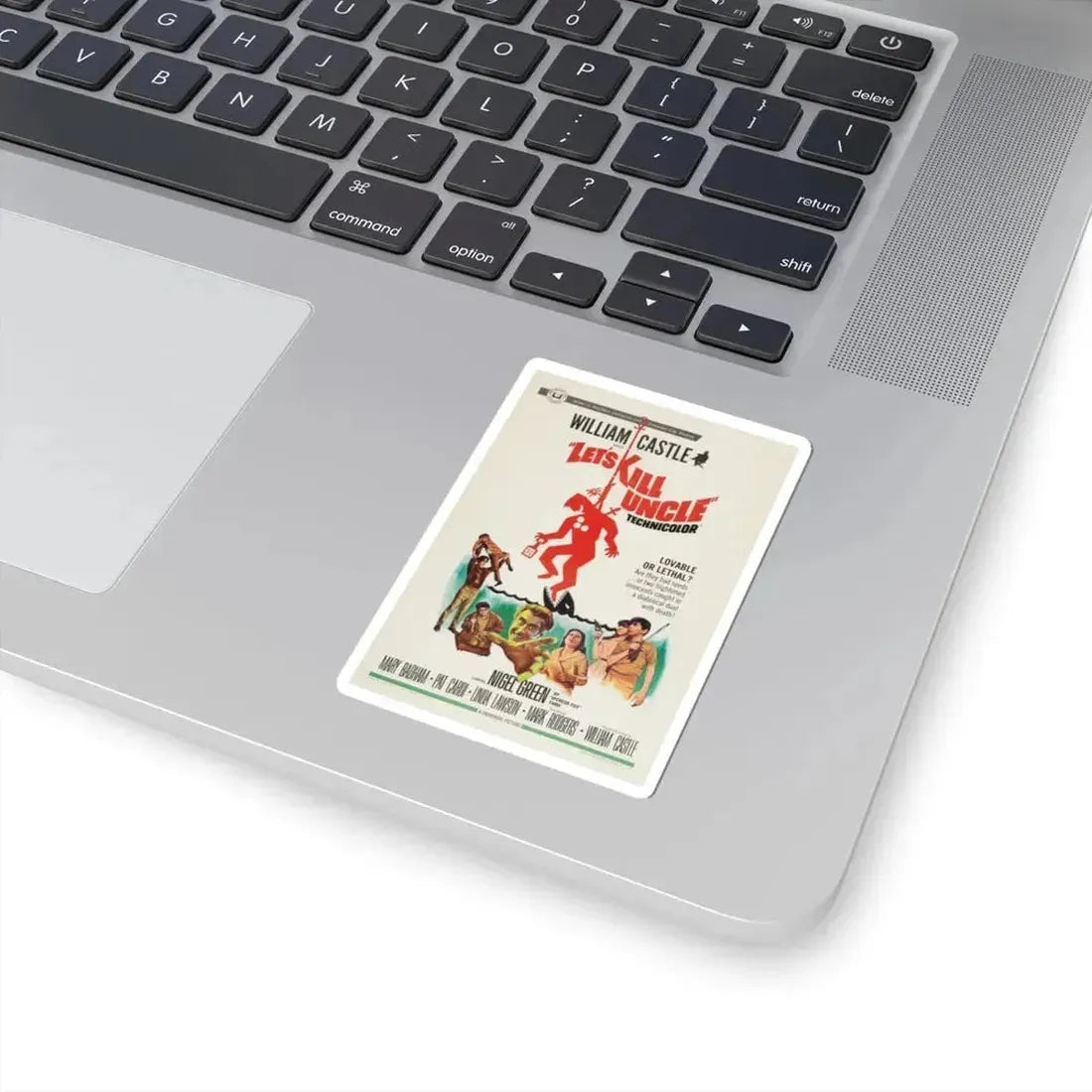 LET'S KILL UNCLE 1966 Movie Poster - STICKER Vinyl Kiss-Cut Decal - The Sticker Space