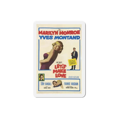 Let's Make Love 1960 Movie Poster Refrigerator Magnet 2 Inch - The Sticker Space