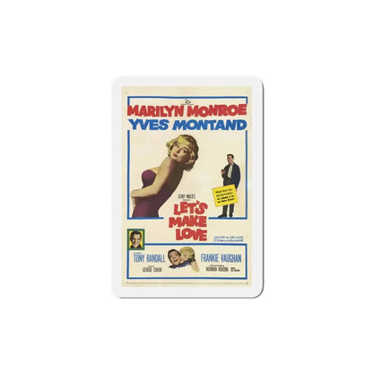 Let's Make Love 1960 Movie Poster Refrigerator Magnet - The Sticker Space