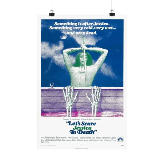LET'S SCARE JESSICA TO DEATH 1971 - Paper Movie Poster 12″ x 18″ Matte - The Sticker Space