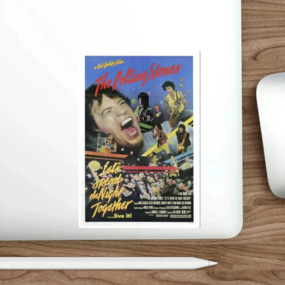 Let's Spend the Night Together 1983 Movie Poster STICKER Vinyl Die-Cut Decal - The Sticker Space