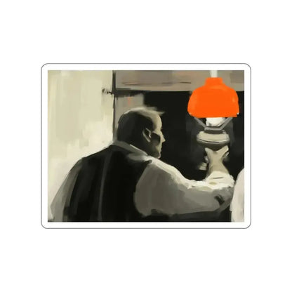 Let there be light! Inspired by a Saul Tepper illustration (Magazine Illustration) STICKER Vinyl Die-Cut Decal - The Sticker Space