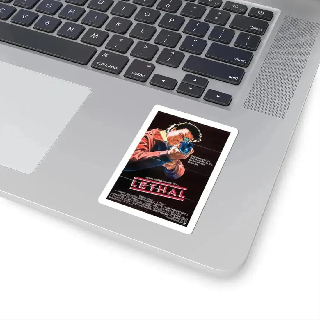 LETHAL 1985 Movie Poster - STICKER Vinyl Kiss-Cut Decal - The Sticker Space