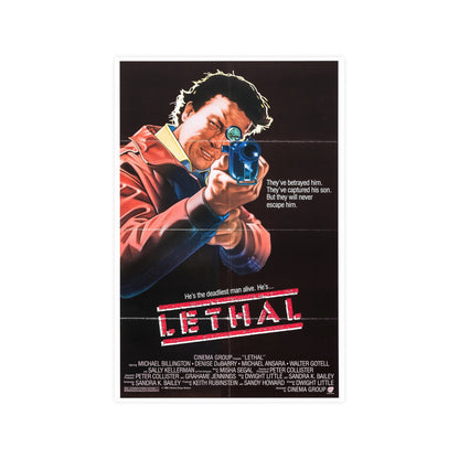 LETHAL 1985 - Paper Movie Poster-12″ x 18″ (Vertical)-The Sticker Space
