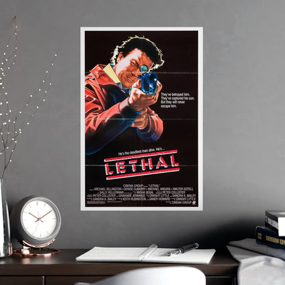 LETHAL 1985 - Paper Movie Poster-The Sticker Space
