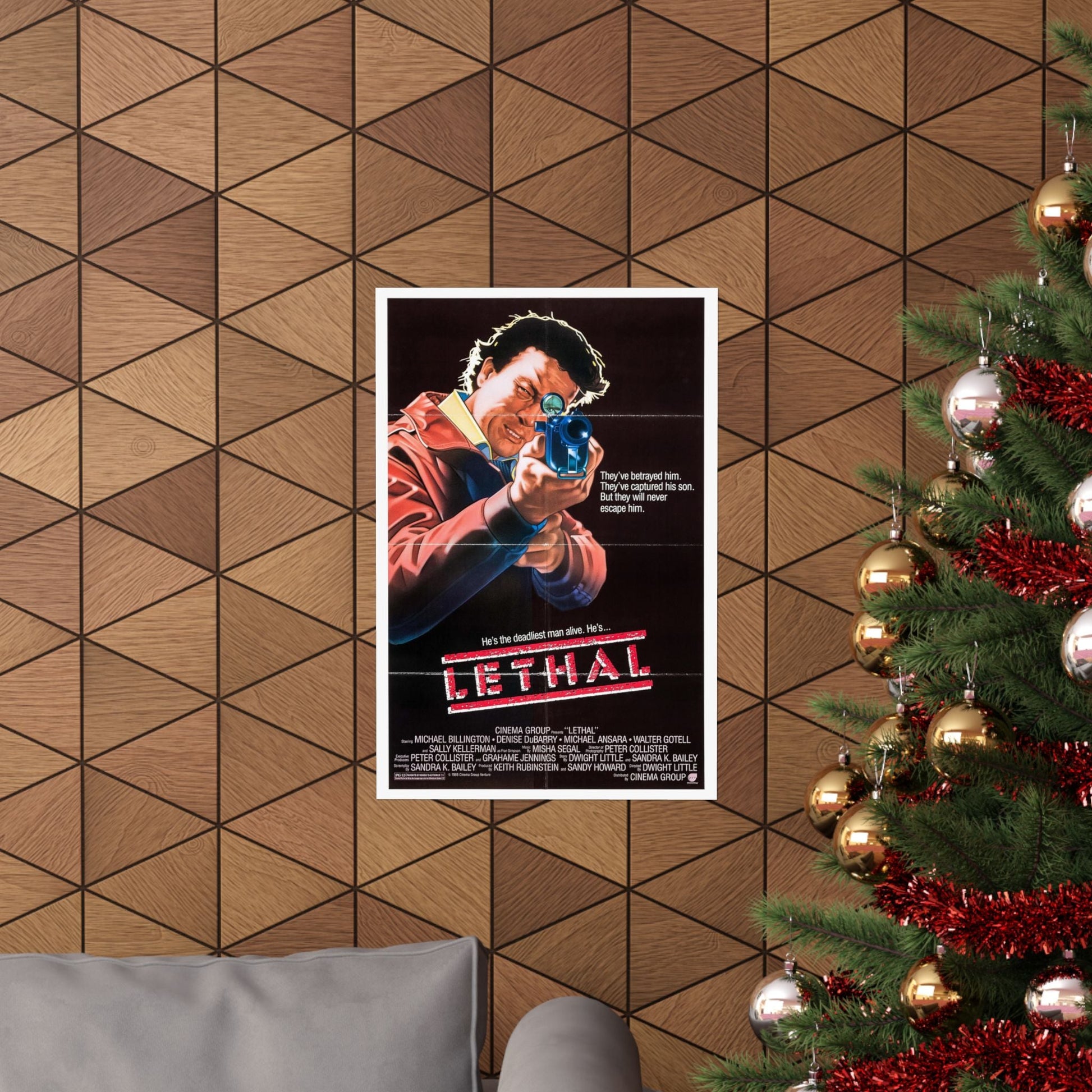 LETHAL 1985 - Paper Movie Poster-The Sticker Space