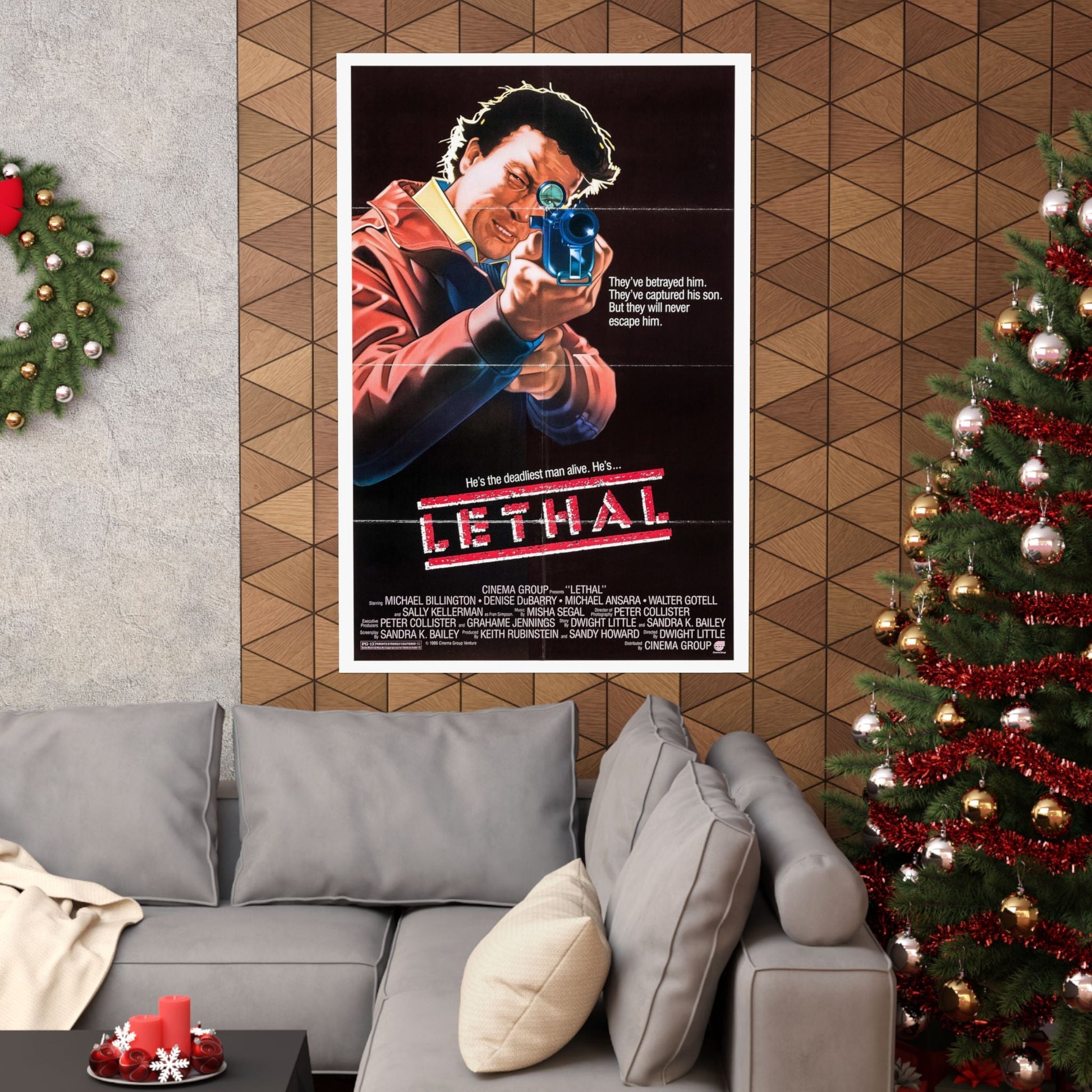 LETHAL 1985 - Paper Movie Poster-The Sticker Space