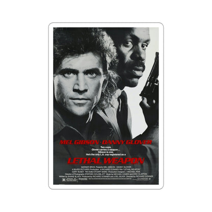 Lethal Weapon 1987 Movie Poster STICKER Vinyl Die-Cut Decal-5 Inch-The Sticker Space