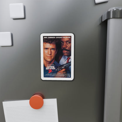 Lethal Weapon 2 1989 Movie Poster Die-Cut Magnet-The Sticker Space